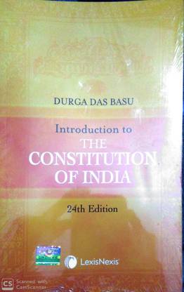 इंट्रोडक्शन टू द कॉन्स्टिटूशन ऑफ इंडिया 21st एडिशन बाय DD बासु (बेस्ट बुक फॉर IAS,IPS,IFS,UPSC,PSC,सिविल सर्विसेस एग्ज़ाम,UGC-नेट एंड ऑल इंडियन गवर्नमेंट एग्ज़ाम,ias प्रिपरेशन बुक्स)(DD बासु,इंग्लिश मीडियम ,ias सिविल सर्विस एग्ज़ाम,पेपर बैक)