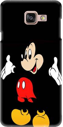 LEEMARA Back Cover for Samsung Galaxy A3 - Disney Mickey Mouse, Printed Back Cover