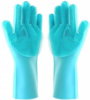 NAKLANG FASHION avon care silicone glove ingredients Wet and Dry Glove Set