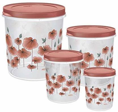MILTON Plastic Grocery Container  - 5000 ml, 3000 ml, 2000 ml, 1000 ml