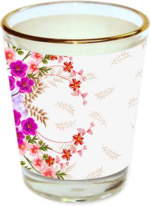 Wakandian Tech Floralshotglass-10264 Glass Shot Glass