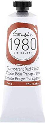 Gamblin Artists Colors CO 7678 1980 Oil Color Transparent RED Oxide 37ML [CAT_394334]