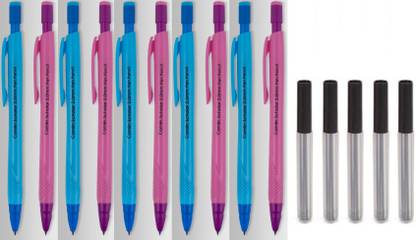 Camlin 2.0 mm Mechanical Pencil | Set of 10 with 50 piece Leads Pencil