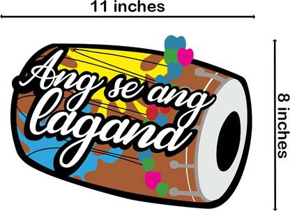 Party Hour Holi Theme 300 GSM Art Card Paper Photo Booth Props (Multicolor) -Set of 8 Photo Booth Board