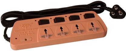 SKIL Multi Plug Point Extension Board 220-400 V 4  Socket Extension Boards