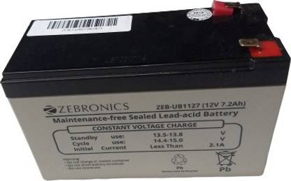 ZEBRONICS Ups Battery_A3 230 V Offline/Standby Tower Model UPS with Overload Protection 2 Outlet Plugs