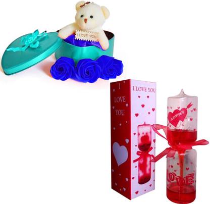SM FASHION Showpiece, Artificial Flower Gift Set