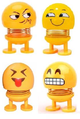 JGJ car dashboard grinning, laughing, stuck out tongue with closed eyes emoji(pack of 4)