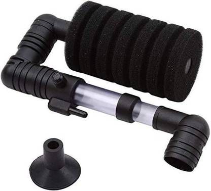 Nucarture Aquarium Biochemical Bio Sponge Filter Air Pump for Fish Tank Foam Sponge Aquarium Filter