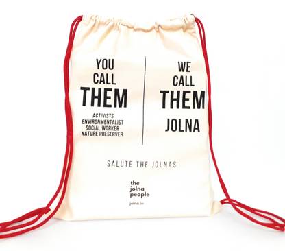 The Jolna People Rope Sling Bag - We Call Them Jolna - Biodegradable Fabric Backpack