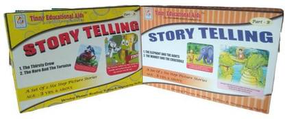 IJARP Story Telling Step-by-Step with flash card for Kids A Guide To Storytelling For Parents And Educators Stories Part A & B