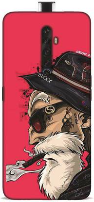 Crazy Feel Back Cover for Danger Look Oppo Reno 2F Mobile Covers And Cases / Printed / Designer / Fancy