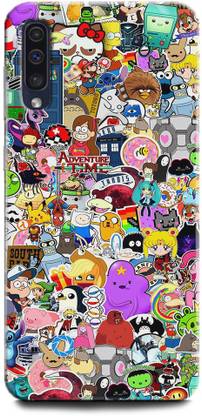 BARMANS Back Cover for Samsung Galaxy A70 / Cartoon, minecraft, puzzle, cute, funny, tranding, abstract