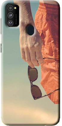 NDCOM Back Cover for Samsung Galaxy M30s Goggle Printed