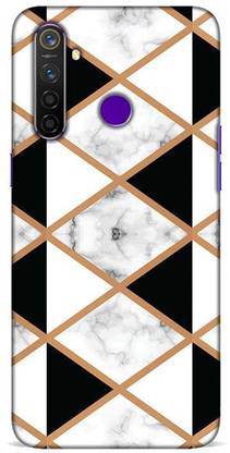 Crazy Feel Back Cover for Marble Triangle Oppo Real Me 5 Mobile Covers And Cases / Printed / Designer / Fancy