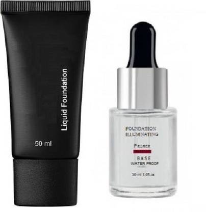 GRAYLIN Best skin ever classic collection for smooth and flawless gel primer with foundation combo