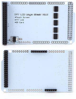 Electrobot 3.2" TFT LCD Mega Shield V2.2 Expansion Board for Touch Screen Display Compatible with Arduino MEGA 2560 Display Lights Electronic Hobby Kit