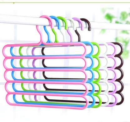 PROTOWARE Plastic Trousers Pack of 5 Hangers For  Trousers
