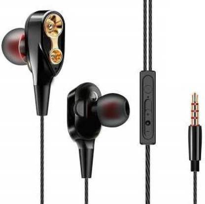 ATEKT G-0013 DEEP DASS Wired Headset with Mic Wired