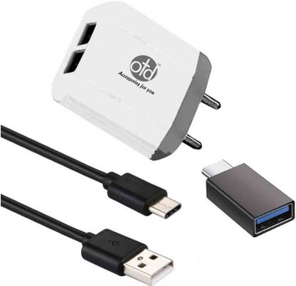 OTD Wall Charger Accessory Combo for Motorola One 2020, Motorola One Action, Motorola One Fusion, Motorola One Fusion Plus