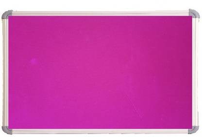 Anjali Display PINK COLOR PINUP BOARD 60 CM X 43 CM. PINUP BOARD Bulletin Board