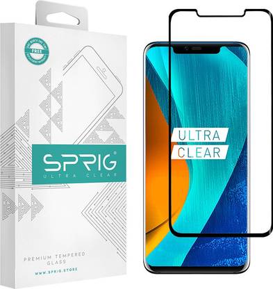 Sprig Edge To Edge Tempered Glass for Huawei Mate 20 Pro, Huawei Mate 20 Pro
