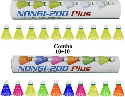 Nongi Plus Plastic Shuttle  - Multicolor