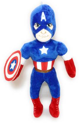 Gadget Mart Captain America Stuffed Soft Plush Toy  - 46 cm