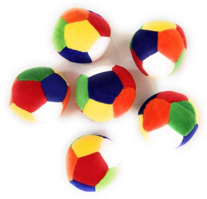 V Golly Jolly Nx Mini Soft Balls Pack of 6  - 7 cm