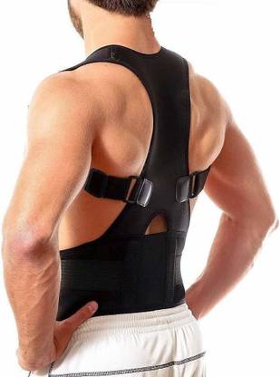 Shiv Online Shoulder Belt for Lower & Upper Back Pain Relief, posture corrector men for women Posture Corrector