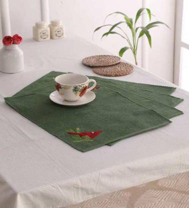 Solaj Rectangular Pack of 4 Table Placemat