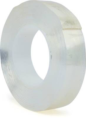 7 stars Multifunction Reusable Gel Grip Nano Magic Tape, Clear -Single Roll Grip Tape