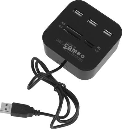 Flipkart SmartBuy All in One Combo 3-Port USB Hub ++ Card Reader