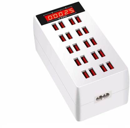 microware USB Charging Station Dock, 20-Ports 100W USB Hub Phone Charger with LED Display Charging Dock Station Adapter, Fast Desktop USB Charging Station USB Charging Station Dock, 20-Ports 100W USB Hub Phone Charger with LED Display Charging Dock Station USB Hub, USB Charger