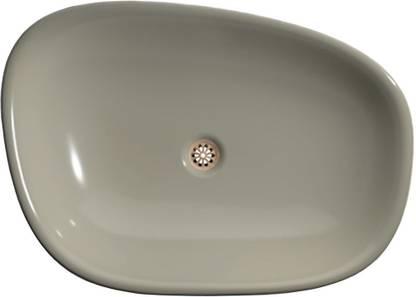 KOHLER K-76601IN-K4 Kankara Vessel Bathroom Basin Sink without Faucet Hole in Cashmere 114mm Vessel Sink