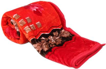 Abicon Printed Double Mink Blanket for  Heavy Winter
