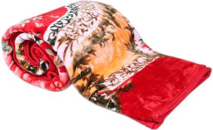 Abicon Printed Double Mink Blanket for  Heavy Winter
