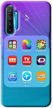 NDCOM Back Cover for REALME XT Phone Apps Printed