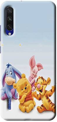 NDCOM Back Cover for Xiaomi Redmi MI A3 Winnie Pooh Cartoon Printed