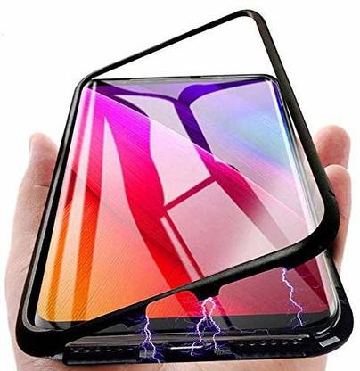 KHR Back Cover for Vivo Y19 Built-in Powerful Magnet Wireless Charging Support Magnetic Cover Metal