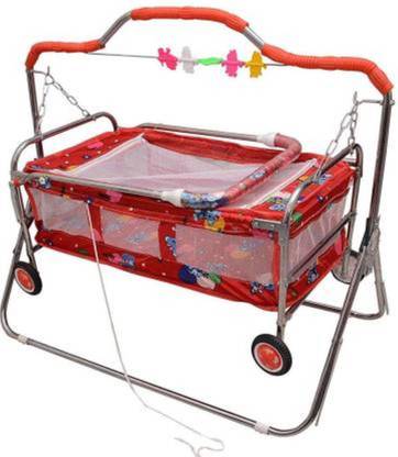 DGN SENIOR BAGGI PALNA IN RED COLOR Bassinet