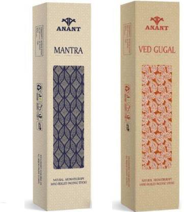 Anant MANTA,VED GUGAL INCENSE STICKS PACK OF 2 MANTRA,GUGAL