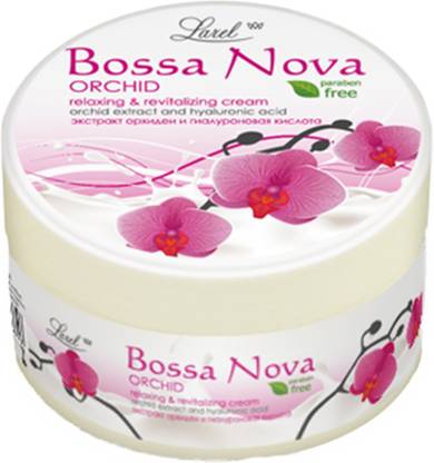 Larel BOSSA CREAM Hyaluronic acid and Orchid extract 200ml(Made in Europe)
