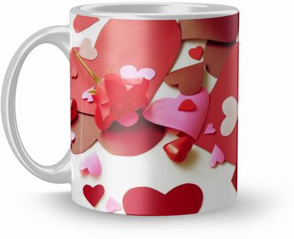 Dreamcart valentine's day Special 320 Ml Gift For BF 1286 Ceramic Coffee Mug