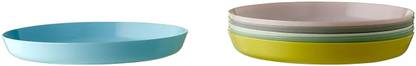 IKEA KALAS Plate, mixed colors Quarter Plate