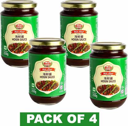 Woh Hup Hoisin Sauce Combo -350 Grams/Pack - Pack of 4 Sauces