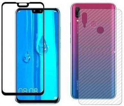 INCLU Front and Back Tempered Glass for Huawei Y9