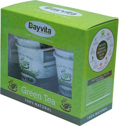 Dayvita Orthodox Green Tea Cup Green Tea Box