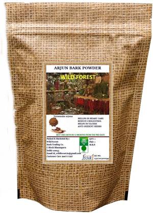 WILD FOREST TERMINALIA ARJUNA BARK / ARJUN KI CHAAL POWDER 100 GM