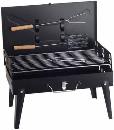 Pink Pari BarbecueBasketFoldableforRoastBBQPortableGrillingBasketwithWoodHandle Charcoal Grill